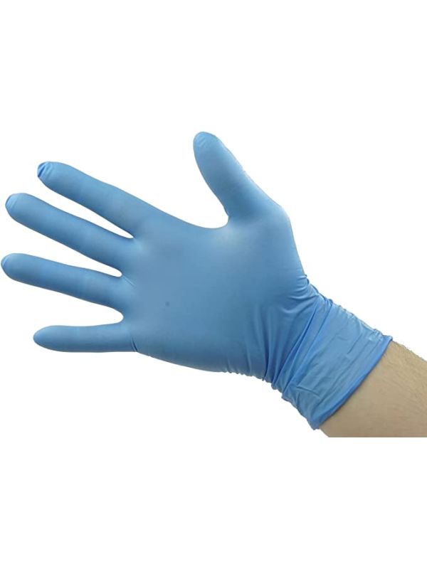 Gants nitrile non poudrés non stériles - Boite de 100