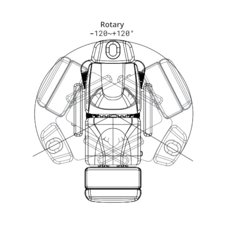 MALDI Fauteuil d'examen médical rotatif