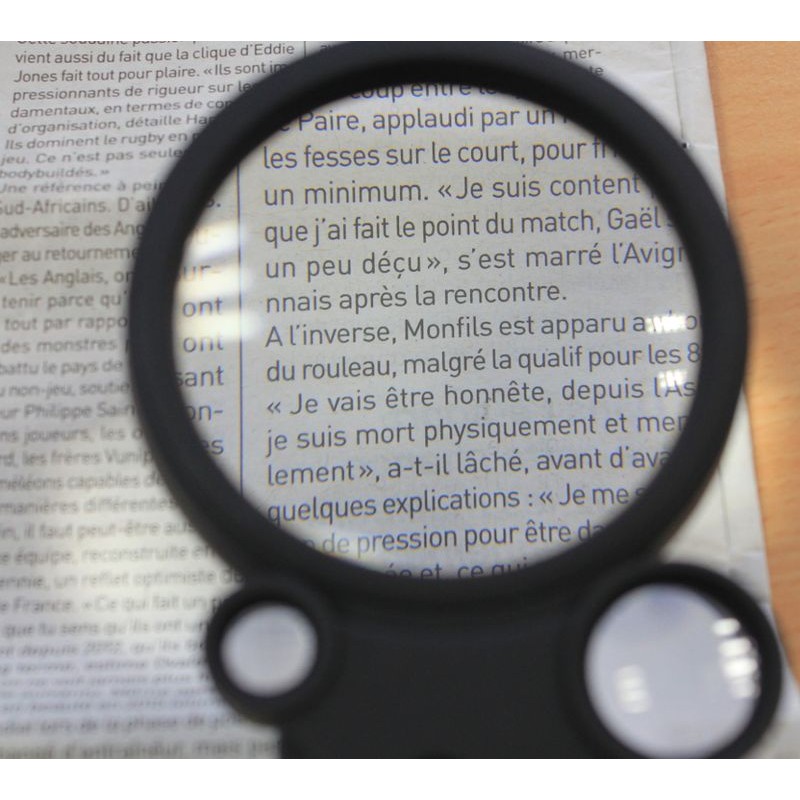 Loupe éclairante 3 en 1