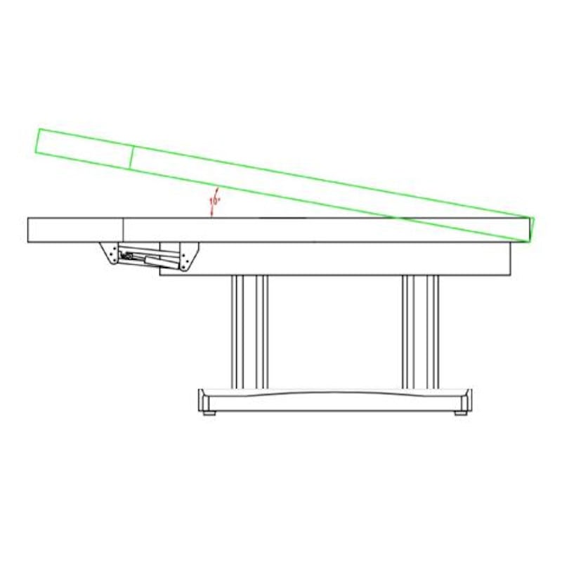 SELVA Table d'Examen Médical Electrique-chauffante-base-claire-position-trendelenburg-dimensions-mobilier-médical-mobilier-dermatologique-plus-santé