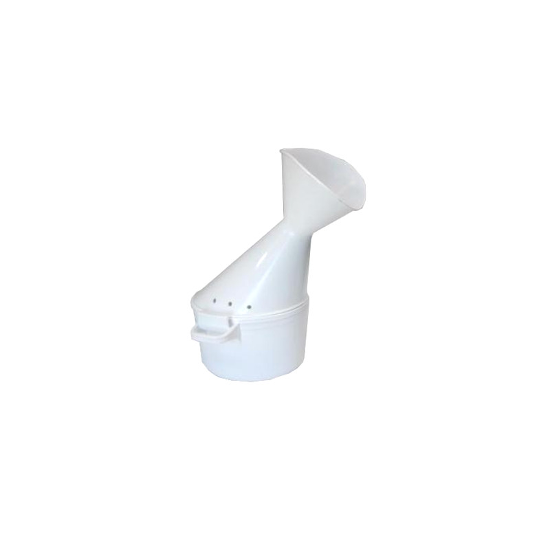 Inhalateur en polyétylène pour inhalation blanc avec 2 masques