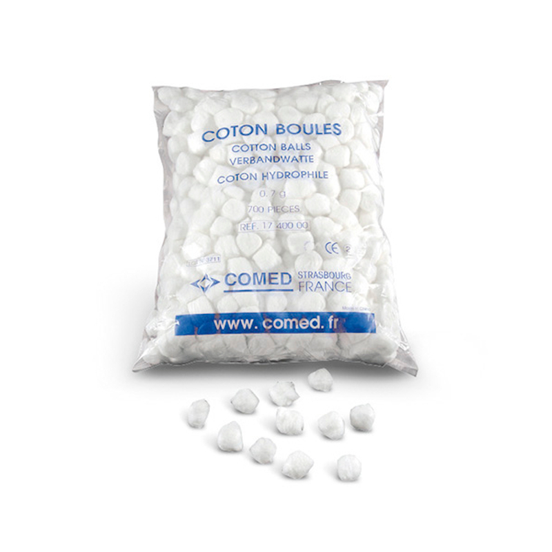 Cotons Boules 0.7g - Sachet de 700