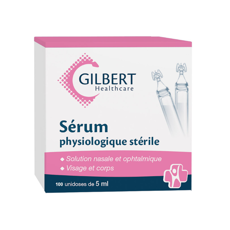 Sérum Physiologique Stérile - UNIDOSE de 5 ml