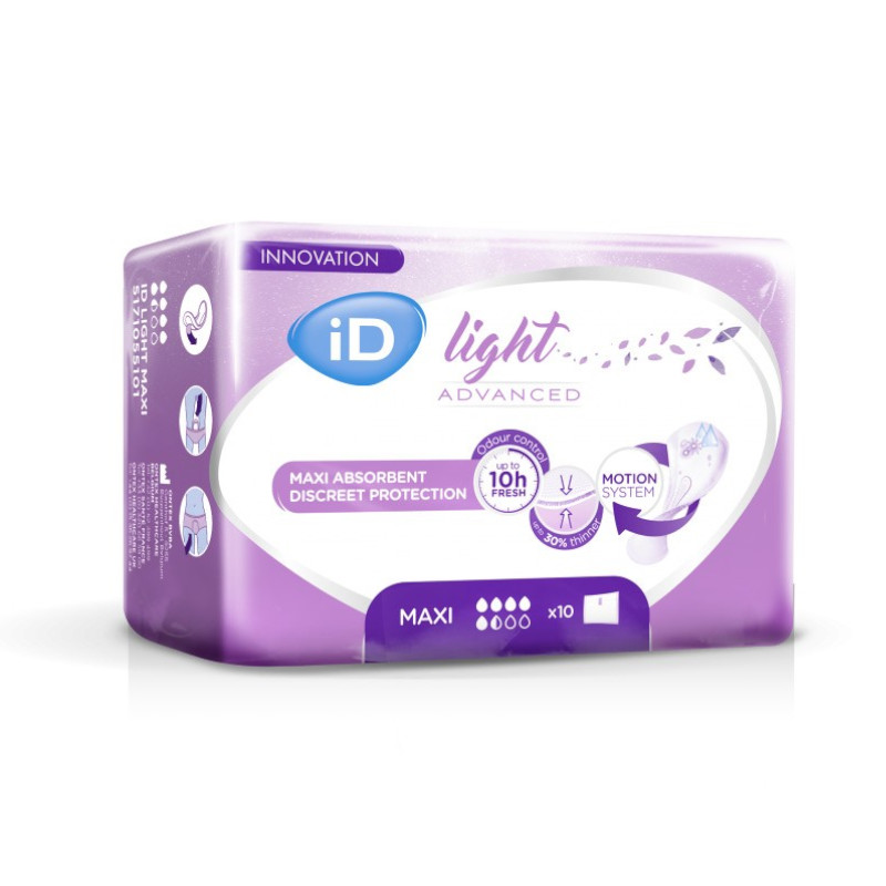 ID Light Maxi - Protections hygiéniques absorbantes