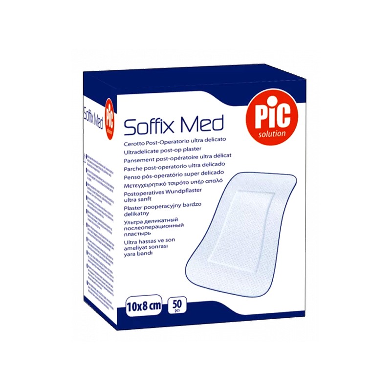 PANSEMENT STERILE SOFFIX 10x8CM /50