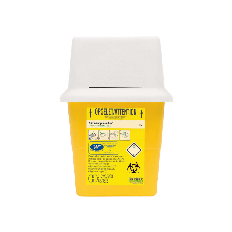 Collecteur de Déchets Sharpsafe 4L