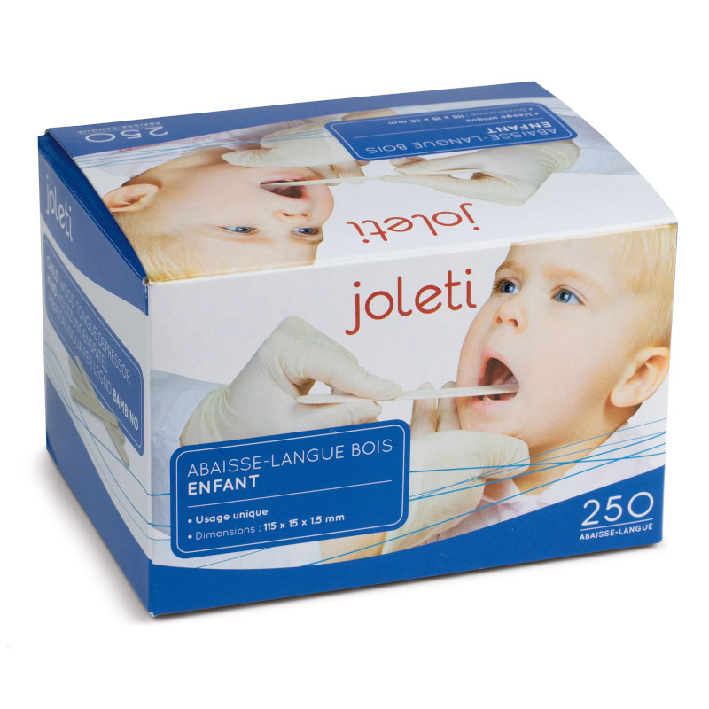 Abaisse-Langue Enfant JOLETI - Boîte de 250