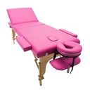 [MIA-MT30160-F] Table Pliante en Bois MIA - Fuchsia (Dimensions: 186x60 cm)