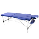 [AVA-MT25660-BU] Table Pliante en Aluminium AVA - Bleu (Dimensions: 186x60 cm)