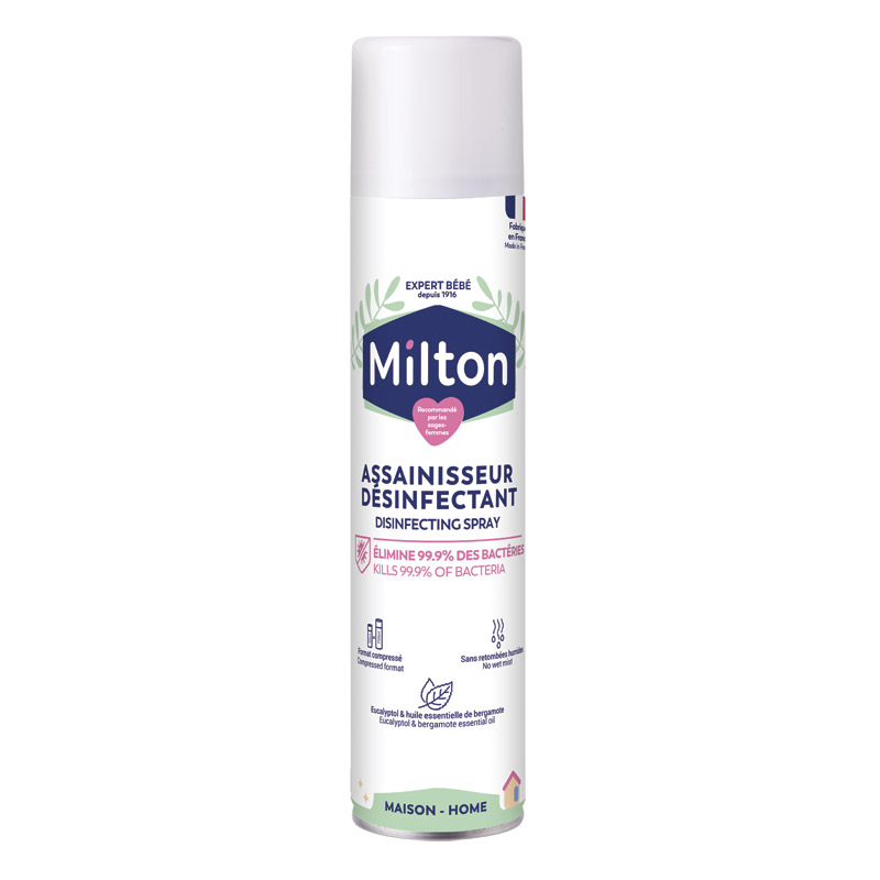 Assainisseur compressé MILTON 300 ml