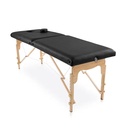 Table Pliante en Bois LIVIA - Noir