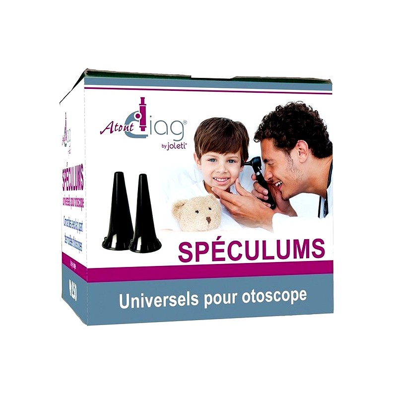 SPECULUM AURICULAIRES A USAGE UNIQUE JOLETI DIAMETRE: 4MM BOITE DE 250