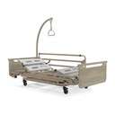 EURO 1000 PREMIUM Lit Médicalisé (Modèle: 2 Fonctions : Relève-jambes manuel, Largeur du sommier: 90 cm, Couleur du chassis: Blanc Pur RAL 9010, Options du lit: Lit seul)