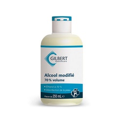 [612705] Alcool modifié à 70° Gilbert - Flacon de 250mL