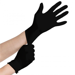 Gants en Nitrile Non Poudrés NITRYLEX NOIR - Boîte de 100