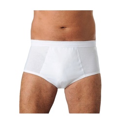 Slip fermé homme - BLANC